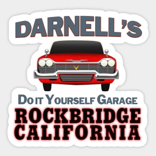 Christine Darnell's Garage Rockbridge California Sticker